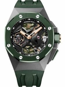 Audemars Piguet Royal Oak Concept GMT Tourbillon Titanium Green    26589IO.OO.D056CA.01