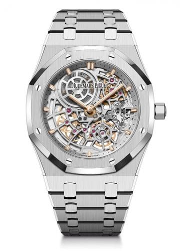 Audemars Piguet Royal Oak Extra-Thin Openworked Stainless Steel 50th Anniversary 16204ST.OO.1240ST.01