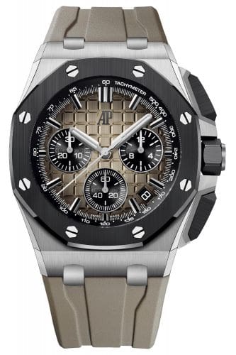 Audemars Piguet Royal Oak Offshore 43 Stainless Steel Ceramic Taupe 26420SO.OO.A600CA.01
