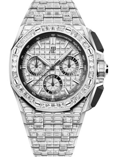 Audemars Piguet Royal Oak Offshore 43 White Gold - Baguette Baguette Bracelet 26425BC.ZZ.8045BC.01