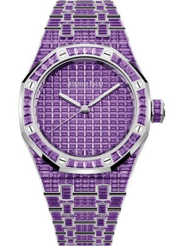 Audemars Piguet Royal Oak Self-Winding 37 Amethyst 50th Anniversary 15554BC.AY.1274BC.01