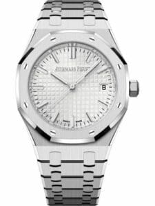 Audemars Piguet Royal Oak Selfwinding 34 Stainless Steel Silver Bracelet 50th Anniversary  77450ST.OO.1361ST.01