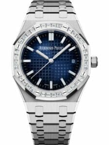 Audemars Piguet Royal Oak Selfwinding 34 White Gold - Diamond Blue    77451BC.ZZ.1261BC.01