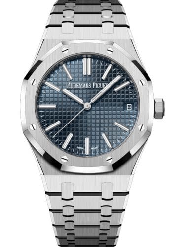 Audemars Piguet Royal Oak Selfwinding 41 Stainless Steel Blue 50th Anniversary 15510ST.OO.1320ST.01