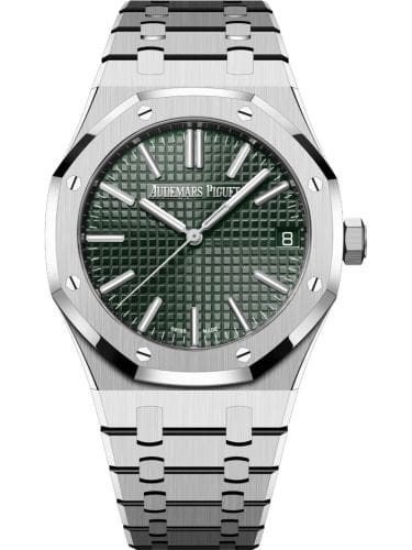 Audemars Piguet Royal Oak Selfwinding 41 Stainless Steel Green 15510ST.OO.1320ST.09