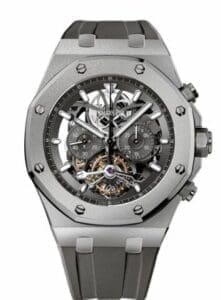 Audemars Piguet Royal Oak Tourbillon Chronograph Openworked Titanium Boutique Edition    26347TI.GG.D004CA.02