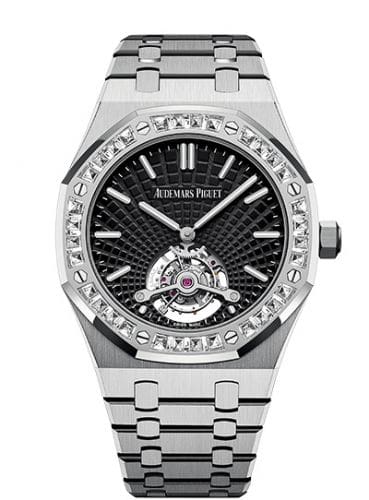 Audemars Piguet Royal Oak Ultra Thin Tourbillon White Gold Diamond Japan 26521BC.ZZ.1220BC.01