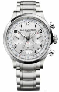 Baume & Mercier Capeland Chronograph 44 Silver / Bracelet 10064