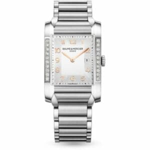 Baume & Mercier Hampton Lady Silver / Vertical Diamonds 10023