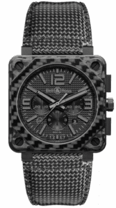 Bell & Ross BR 01 94 Carbon Fiber Phantom Chronograph BR0194-CA-FIBER-PH