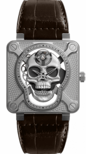 Bell & Ross BR-01 Laughing Skull BR01-SKULL-SK-ST