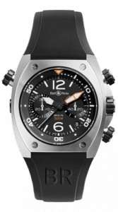 Bell & Ross BR 02 94 Chronograph Steel BR02-CHR-BL-ST
