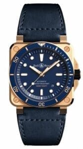 Bell & Ross BR 03-92 Diver Blue Bronze BR0392-D-LU-BR/SCA