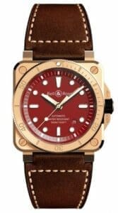 Bell & Ross BR 03-92 Diver Burgundy Bronze / Japan BR0392-D-RD-BR/SCA