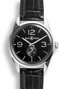 Bell & Ross BR 123 Officer Black BRG123BLSTSCR