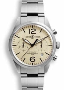 Bell & Ross BR 126 Original Beige Chronograph BRV126BEISTSST