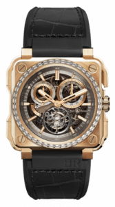 Bell & Ross BR-X1 Tourbillon Chronograph Rose Gold Diamonds BRX1-CHTB-PG-D