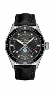 Blancpain Fifty Fathoms Bathygraphe Quantième Complet Black / Grey / Black Canvas 5054-1110-B52A