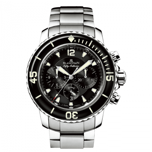 Blancpain Fifty Fathoms Chronographe Flyback Stainless / Black / Bracelet 5085F-1130-71