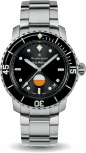 Blancpain Fifty Fathoms MIL-SPEC Stainless Steel / Black / Bracelet 5008-1130-71S