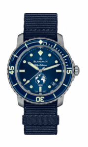 Blancpain Fifty Fathoms Ocean Commitment III Blue / Blue / Blue NATO 5008-11B40-52A