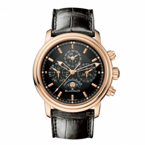 Blancpain Léman Chronographe Flyback Quantième Perpétuel Red Gold / Black / Alligator 2685F-3630-53B2685F-3630-53B