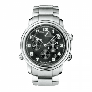 Blancpain Léman Réveil GMT Stainless Steel / Black / Bracelet 2041-1130M-71