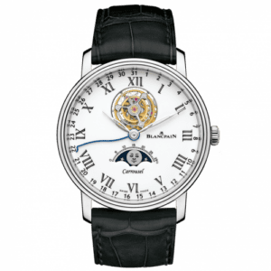 Blancpain Villeret Carrousel Phase de Lune Platinum 6622L-3431-55B