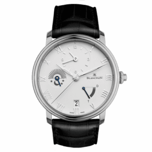 Blancpain Villeret Demi-Fuseau Horaire Stainless Steel / White 6660-1127-55B