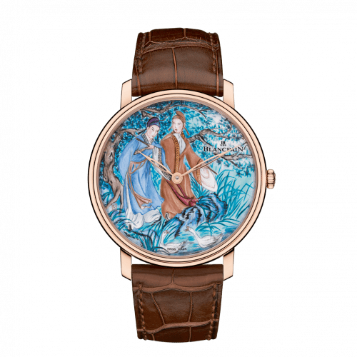 Blancpain Villeret Manuelle Piece Unique Grand Feu Men with Swan 6615C-3631-55B - 1