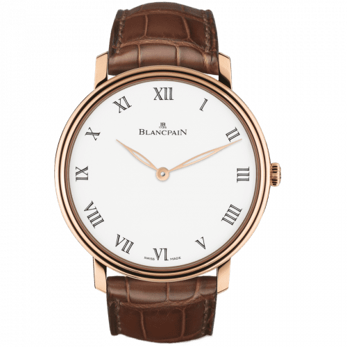 Blancpain Villeret Manuelle Piece Unique Grande Décoration / White Enamel 6615-3631-55B