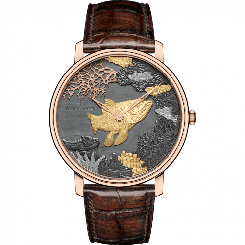 Blancpain Villeret Manuelle Piece Unique Shakudō Pine Tree 6615-3616-55B - 3