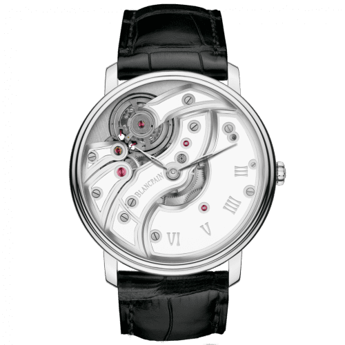 Blancpain Villeret Mouvement Inversé White 6616-1527-55B