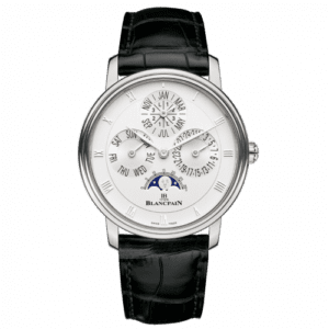 Blancpain Villeret Quantième Perpétuel White Gold / Opaline 6057-1542-55B