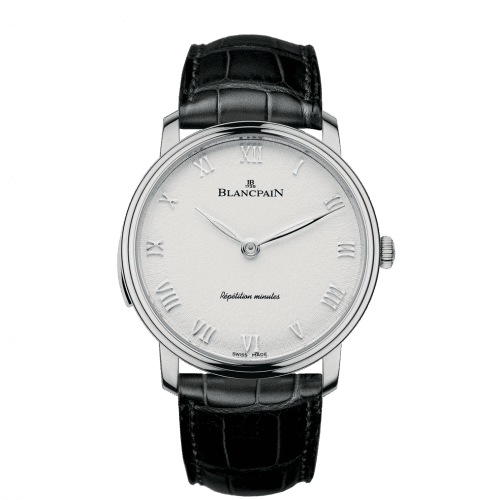 Blancpain Villeret Répétition Minutes Automatique White Gold 6635-1542-55B