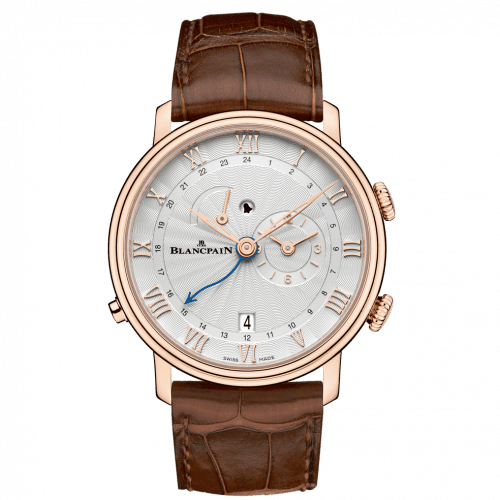 Blancpain Villeret Réveil GMT Red Gold / Opalin 6640-3642-55B