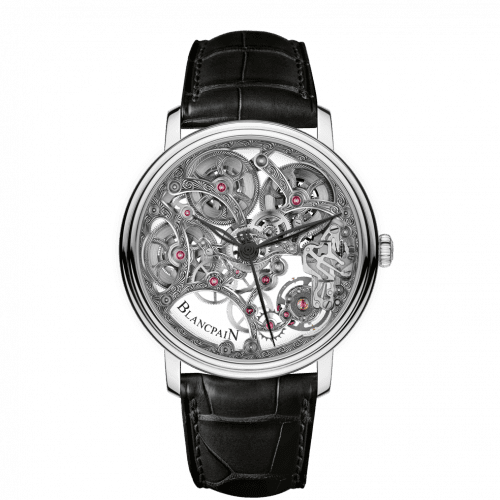 Blancpain Villeret Squelette 8 Jours White Gold 6633-1500-55B