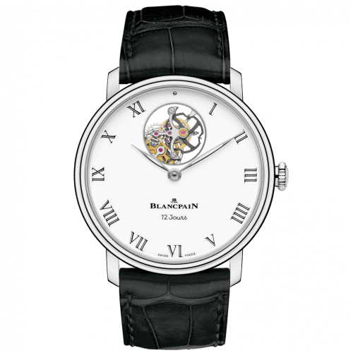 Blancpain Villeret Tourbillon Volant Une Minute 12 Jours Platinum 66240-3431-55B