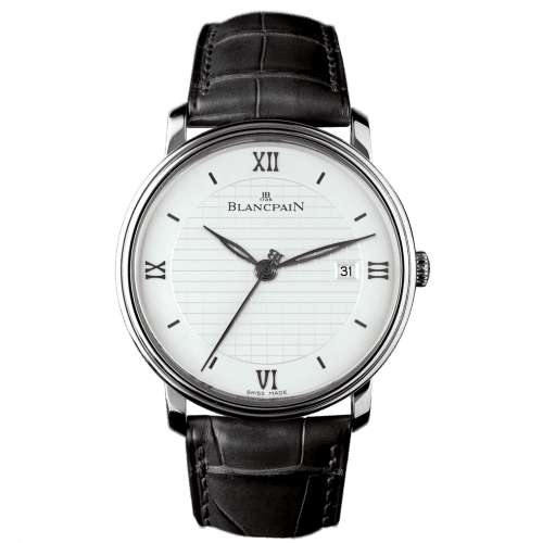 Blancpain Villeret Ultraplate Automatique 40mm Stainless Steel / White Damier 6651-1143-55B