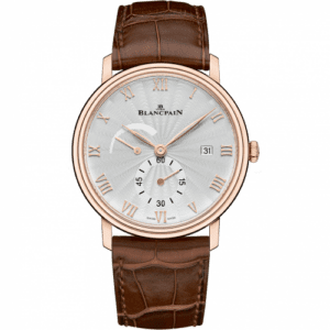 Blancpain Villeret Ultraplate Power Reserve Date Red Gold / Opaline 6606A-3642-55A