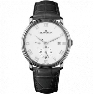 Blancpain Villeret Ultraplate Power Reserve Date Stainless Steel / White 6606-1127-55B