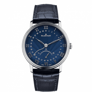 Blancpain Villeret Ultraplate Quantième Seconde Rétrograde White Gold / Flinqué 6653Q-1529-55B