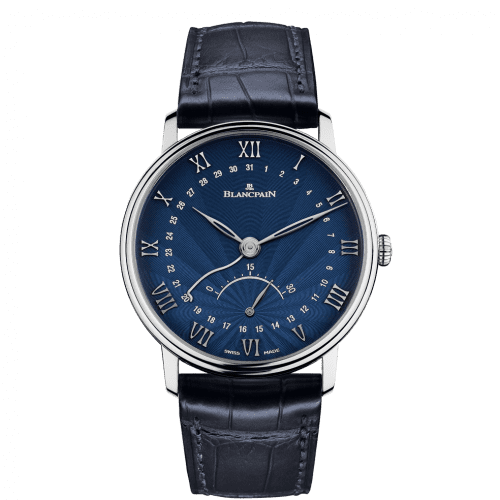 Blancpain Villeret Ultraplate Quantième Seconde Rétrograde White Gold / Flinqué 6653Q-1529-55B