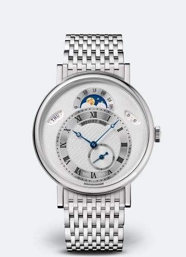 Breguet Classique 7337 White Gold / Silver / Bracelet 7337BB/1E/BV0