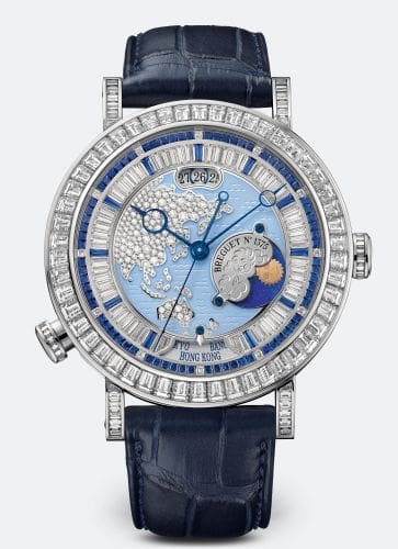 Breguet Classique Hora Mundi 5719 Platinum / Asia - Oceania 5719PT/AS/9ZV/DD0D
