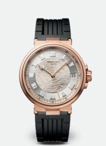 Breguet Marine 5517 Rose Gold / Silver / Rubber 5517BR/12/5ZU