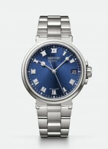 Breguet Marine 5517 Titanium / Blue / Bracelet 5517TI/Y1/TZ0