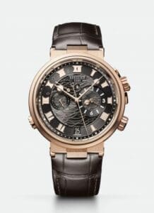 Breguet Marine Alarme Musicale Rose Gold / Grey / 5547BR/G3/9ZU