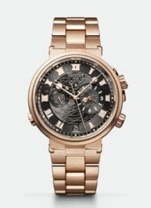 Breguet Marine Alarme Musicale Rose Gold / Grey / Bracelet 5547BR/G3/RZ0