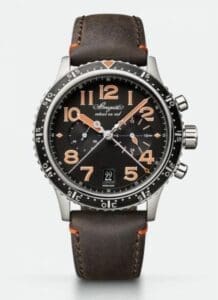 Breguet Type XXI 3815 Titanium / Black - Orange 3815TI/HO/3ZU